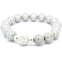 Impala Perlenarmband Funky, 3D Perlenarmband mit Glitzerkugel