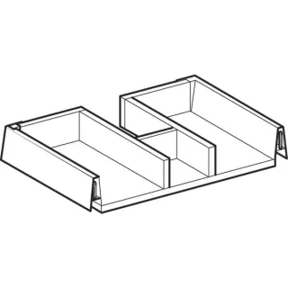 Geberit Schublade m. Ausschnitt, Smyle Waschtisch-US, Modell 805090/91/92/93, 595642000 595642000