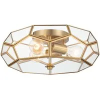 MLT&RIDDLE Deckenleuchte 3 Licht 40cm Einzigartige Geometrische Statement, ohne Leuchtmittel
