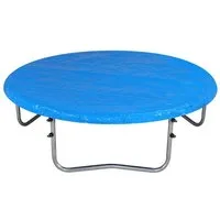 monzana Trampolin-Abdeckplane, Trampolin Abdeckung Ø 183 cm blau reißfest UV-beständig
