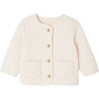 vertbaudet Cardigan Baby Musselinjacke mit Steppnähten wendbar