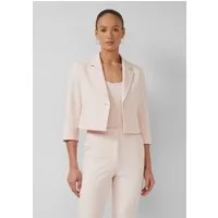 s.Oliver Jackenblazer Indoor-Blazer Cropped Blazer mit verkürztem Ärmel
