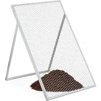 relaxdays Gartensieb Durchwurfsieb 100 x 60 cm, Stahl, (20 x 40 mm), 40 x 20 mm
