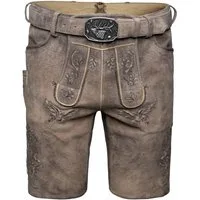 Spieth & Wensky Trachtenlederhose Farchant Herren (1-tlg) Trachtenlederhose, Trachtenhose, Bayerische Lederhose, Oktoberfest