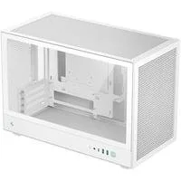 CH260 , Tower-Gehäuse weiß, Tempered Glass