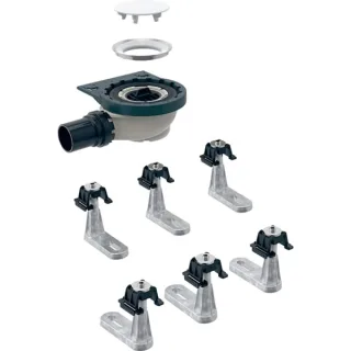 Geberit Rohbauset, zu Geberit Duschfläche Setaplano Sperrwasserhöhe 50 mm d50 6 F., 154013001 154013001