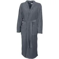 VewoTex Bademantel Bademantel knielang » leichter Mikrofaser Saunamantel mit Taschen, S/M, Polyester, mit aufgesetzten Taschen, mit Bindegürtel, » Morgenmantel mittellang