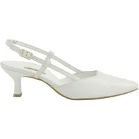 Paul Green Paul Green 7992-119, Peeptoes & Slingpumps, Weiß, Damen Peeptoepumps