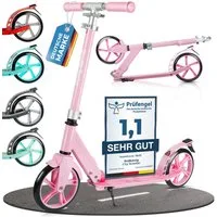 ROLLKÖNIG Cityroller Tretroller Rollkönig ® Scooter Kinder ab 5 Jahren, mit großen Rädern, Cityroller