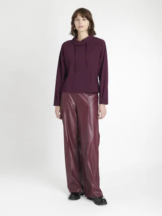 Jane Lushka - Maren top technical jersey cherry - Gr. - XS