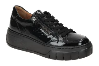 Gabor 73.220.97 Damen Plateau Sneaker Schwarz - schwarz mit XL-ExtraLight Sohle
