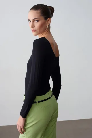 Schlankes Modal-Jersey-Bodysuit