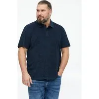 s.Oliver Kurzarmshirt Polo-Shirt Polo-Shirt aus Strukturfrottee