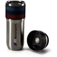 BMW Thermobecher BMW M Motorsport Thermobecher Silikonring Designstreifen 80235A0A719, 1-tlg.