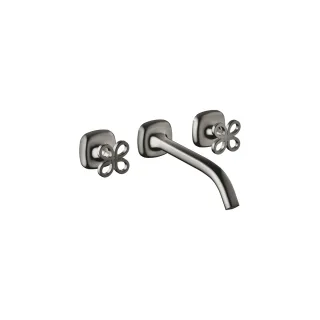 Dornbracht Waschtisch-Wandbatterie ohne Ablaufgarnitur COYA 36717424 Dark Chrome,36717424-19 36717424-19