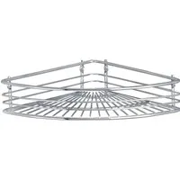 WENKO Duschkorb Wenko Eckduschkorb Milano Stahl, chrom