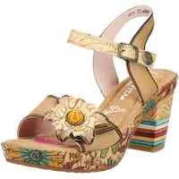 LAURA VITA LAURA VITA Sandalen Leder High-Heel-Sandalette