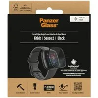 PanzerGlass Schutzfolie PanzerGlass Displayschutz für Fitbit Sense 2 Schutzglas.