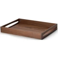 Continenta Tablett Walnuss, Walnuss-Holz, (1-tlg)