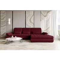 99rooms Ecksofa Toscana Plus, Sofa L-Form, Eckcouch, Bettfunktion, Rundumbezug aus gepolstertem Velours VOGUE