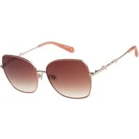 Superdry Sonnenbrille Modell 995062 Form Butterfly, Logoschriftzug auf Bügel, Metallfassung