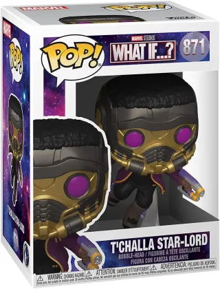 Funko Pop! Marvel Studios 871 - T'Challa Star-Lord