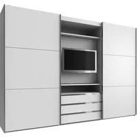 Wimex Schwebetürenschrank Magic by fresh to go tolles EXTRA: mit drehbarem TV-Element, mittig mit Schubladen