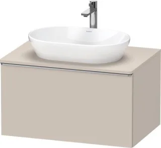 Duravit D-Neo Konsolenwaschtischunterbau wandhängend Taupe Matt 800x550x459 mm - DE4947070910000 DE4947070910000