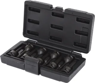 KS Tools 1/2" Kraft-Bit-Stecknuss-Satz Vielzahn, 9-tlg - 911.0944