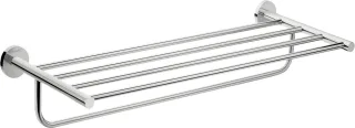 Hansgrohe Handtuchablage mit Badetuchhalter Logis Universal chrom, 41720000 41720000