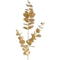 Kunstzweig Boltze Dekozweig Eukalyptus, gold, 80 cm lang, 2048034, BOLTZE GRUPPE GmbH