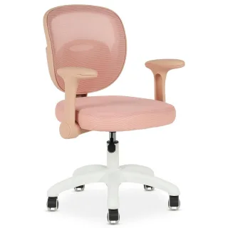 Idimex Kinderdrehstuhl, Pink, Textil, Mode, 58x91x53 cm, Arbeitszimmer, Bürostühle, Jugend- & Kinderschreibtischstühle