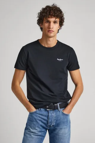 Original Basic T-Shirt Schwarz