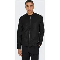 ONLY & SONS Bomberjacke ONSMIKE FAKE SUEDE JACKET OTW