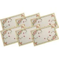 Villeroy & Boch Platzset Spring Fantasy Gobelin Platzset New Flowers Set6
