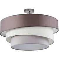 Lindby Deckenleuchten Melia, Alu IP20, 3 x 60 W
