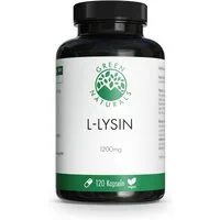 Green Naturals L-Lysin 1200 mg hochdosiert vegan KAP, 86.0 g 0.0 ml