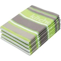 ZOLLNER Geschirrtuch, (Spar-Set, 4-tlg), 50 x 70 cm, 100% Baumwolle, vom Hotelwäschespezialisten