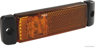 HERTH&BUSS Seitenmarkierungsleuchte, 12/24 V, LED, click-in gelb - 82710330
