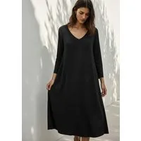 Andijamo-Fashion Midikleid MODERN MUSE Midikleid in leicht ausgestellter A-Linie