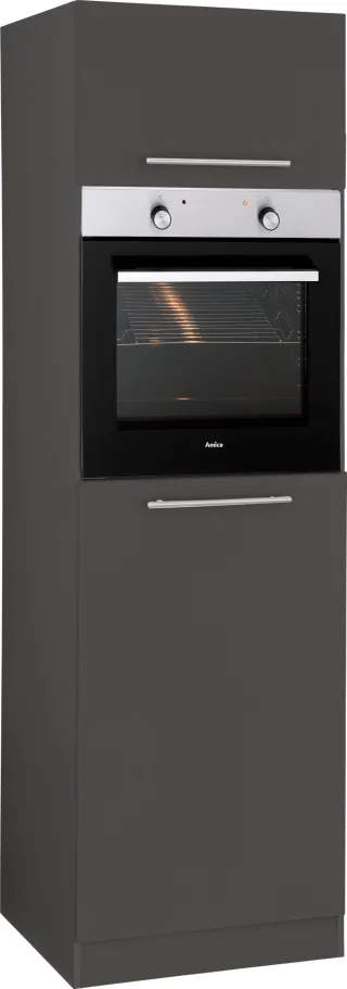 wiho Küchen Backofen/Kühlumbauschrank "Unna" 60 cm breit
