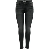 ONLY 7/8-Jeans HUSH (1-tlg) Fransen