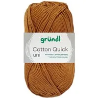 Gründl 50 Gramm Gründl Cotton Quick Uni Farbauswahl Häkelwolle