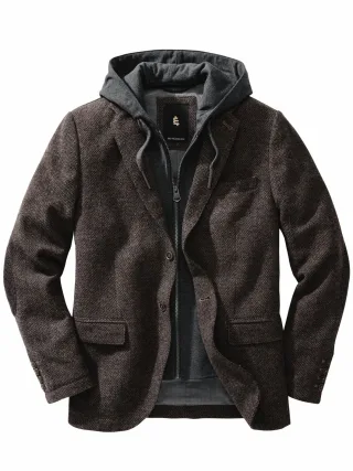 Mey & Edlich Herren Gin-Tonic-Sakko Braun 45 % Polyacryl, 25 % Wolle, 25 % Polyester, 5 % andere Fasern