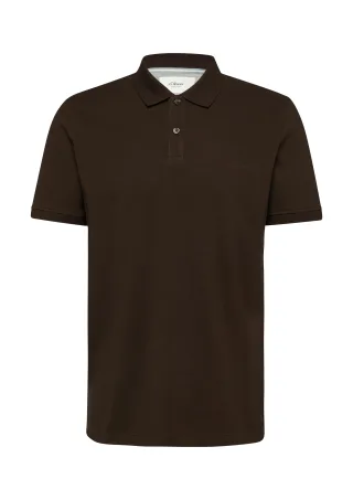 s.Oliver - Polo-Shirt braun - Gr. - L