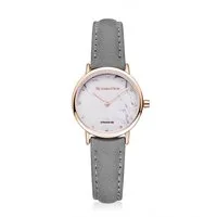 Victoria Hyde Quarzuhr Victoria Hyde Marble Dia Ultra Thin Minimalist Dam Lederarmband, (1-tlg., Kein Set)