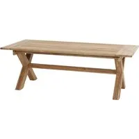 Siena Garden Gartentisch Cardiff, B/H: 100x76 cm,Teakholz