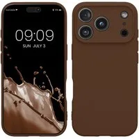 kwmobile Smartphone-Hülle Handyhülle für Apple iPhone 17 Pro Hülle, Weiches Handy Silikon Case - Schutzhülle Cover