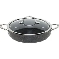 BALLARINI Kochtopf SALINA Ceramic Servierpfanne mit Deckel 28 cm