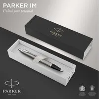 Parker Kugelschreiber PARKER 2143631 Druckkugelschreiber IM Essential, Edelstahl C.C.